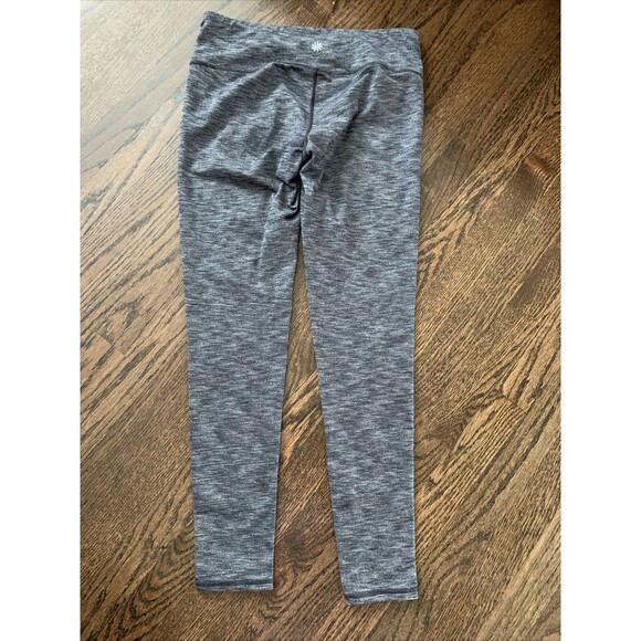 ATHLETA Chaturanga Tight Leggings Black Heather BLHE WOMENS SZ M - Picture 6 of 6